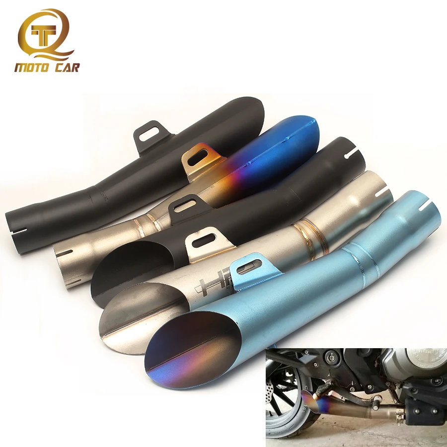 

51mm Universal Exhaust Muffler DB Killer Escape Scooter GP HP Exhaust System Pipe for R1 R6 YZF R125 Z750 Ninja650 KTM S1000RR