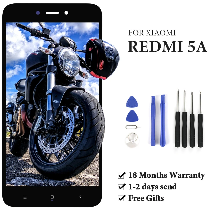 

For Xiaomi Redmi 5A LCD Display With Touch Screen With Frame Assembly Replacement For Xiaomi Redmi 5A LCD Digitizer With Tools