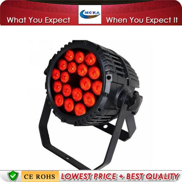 

8Pcs/Lot 18*10W IP 65 WATERPROOF LED PAR Disco Par Lighting DJ LED Par Lighting