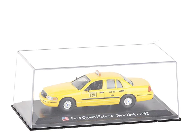 Высокое качество 1:43 Ford Crown Victoria Newyork 1992 модель сплава, модель такси моделирования, коллекция и Подарочное украшение, бесплатная доставка