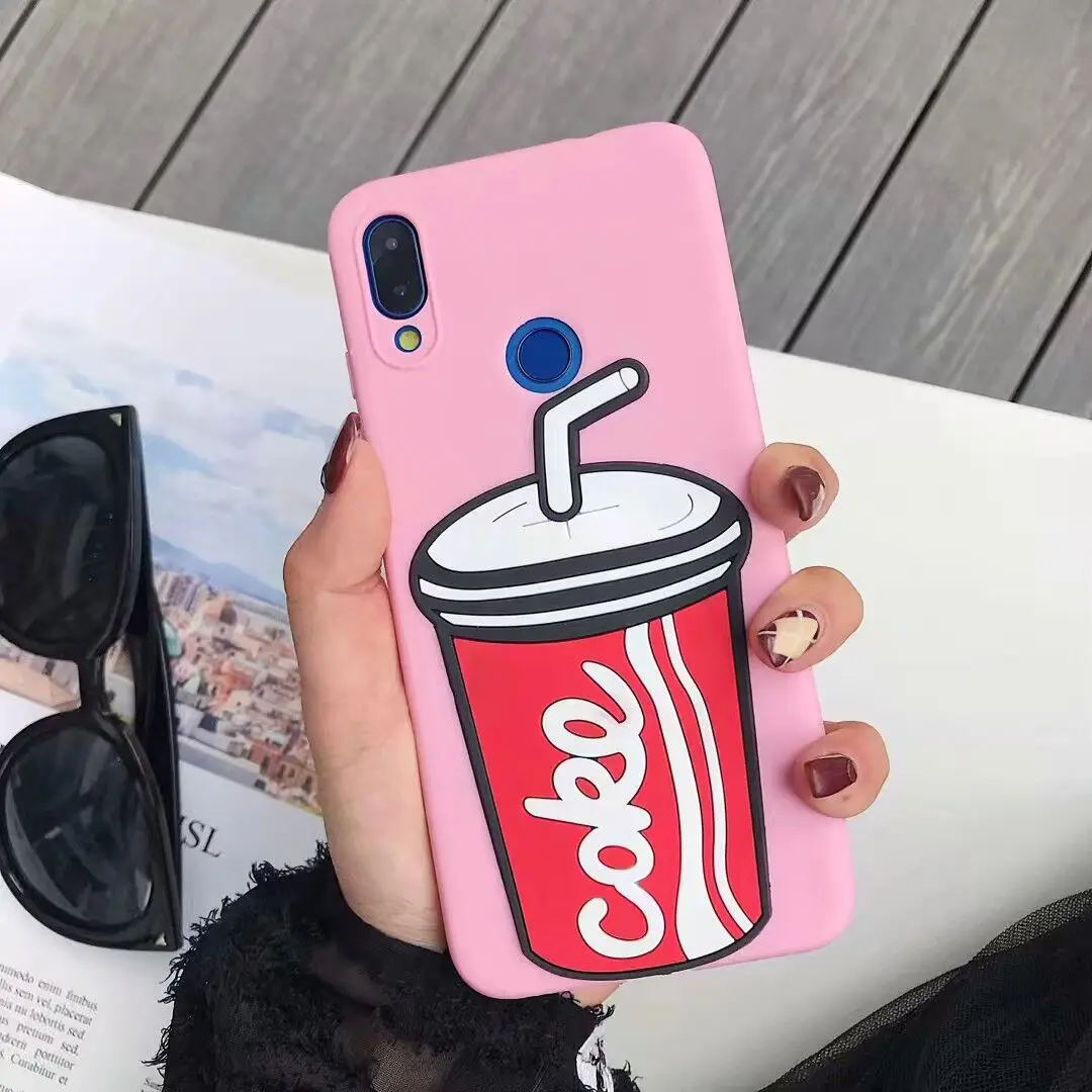 Забавные 3D Кола силиконовый чехол для samsung Galaxy A9 A9s J1 J2 J3 J4 J5 J6 J7 J8 Core премьер-профессионал плюс ЕС - Цвет: Pink