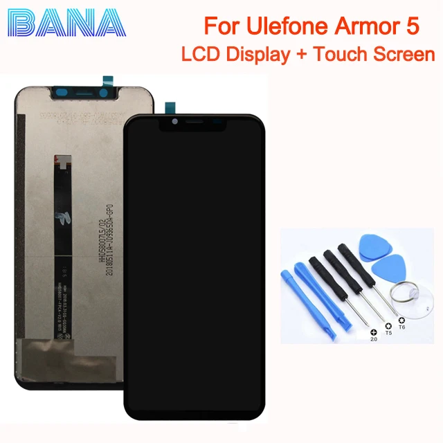 Оригинальный Ulefone Armor 5/Armor 6/6E/Armor 3/3t ЖК дисплей + сенсорный экран дигитайзер