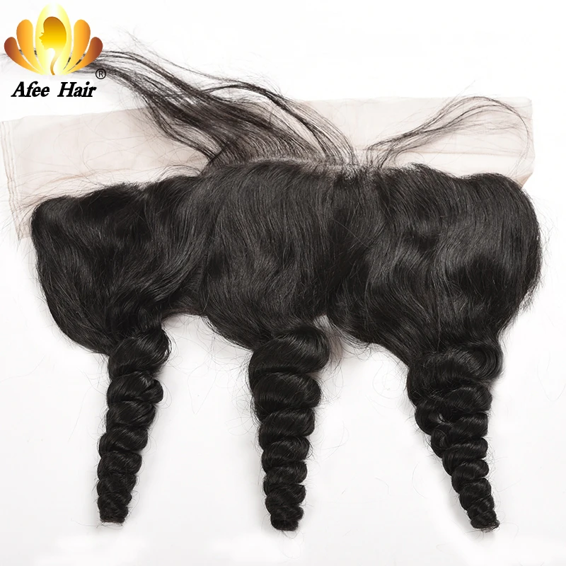 Aliafee волос бразильский свободные волна уха до уха кружева фронтальной с ребенком волос человеческих волос 8-20 дюйм(ов) бесплатная доставка