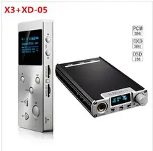 New Hifi Music MP3 Player Portable XDuoo X3 XD 05 32bit 384khz Audio DAC Headphone Amplifier
