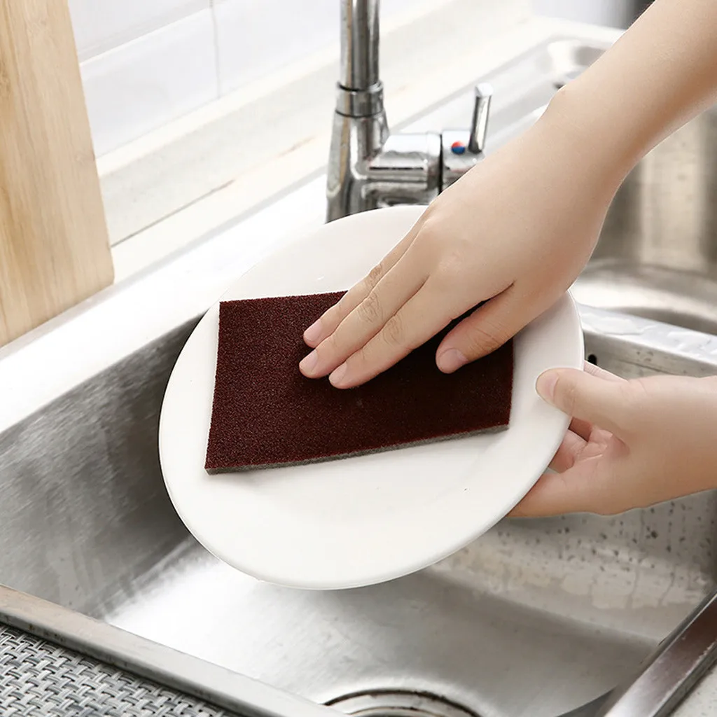 Nano Sponge Emery Magic Wipe Kitchen Wash Clean Decontamination Brush