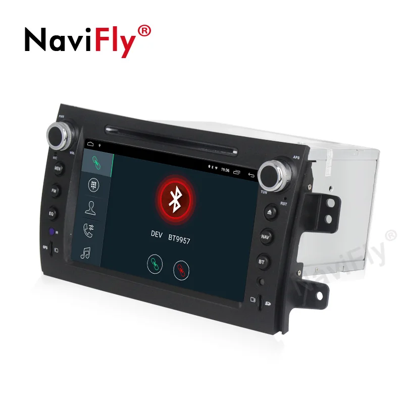 Discount Navifly 2+32G Android 9.1 Car dvd Multimedia Player For Suzuki SX4 2006-2013 GPS Navigation Radio FM BT WIFI RDS 4