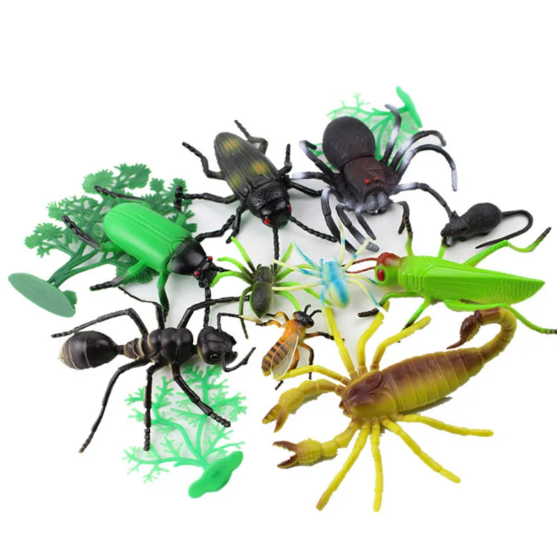 

Assorted Mini Insect Bug Figures Pack Of 10