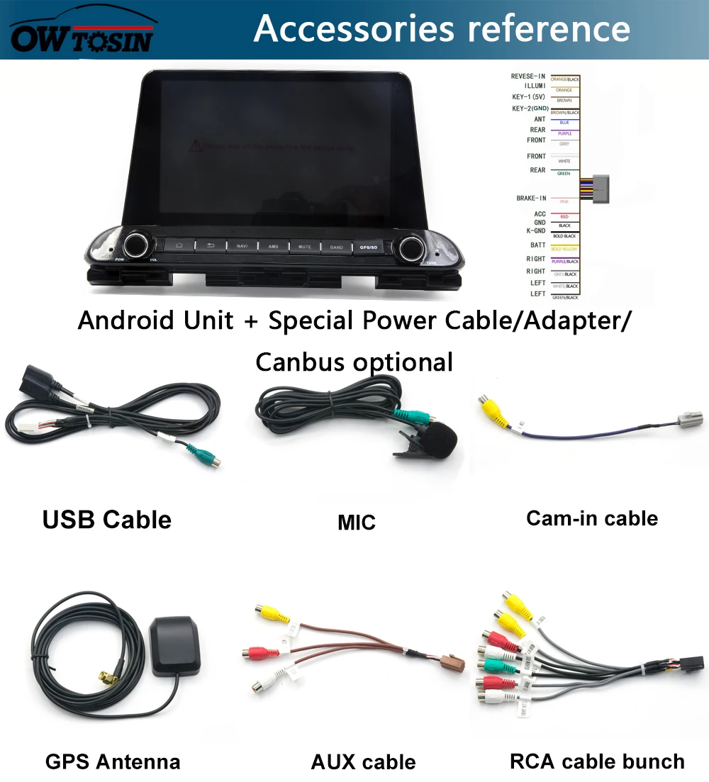 " ips Восьмиядерный 4 Гб ОЗУ+ 64 Гб ПЗУ Android 9,0 автомобильный DVD радио gps для Kia CERATO FORTE DSP CarPlay Parrot BT стерео