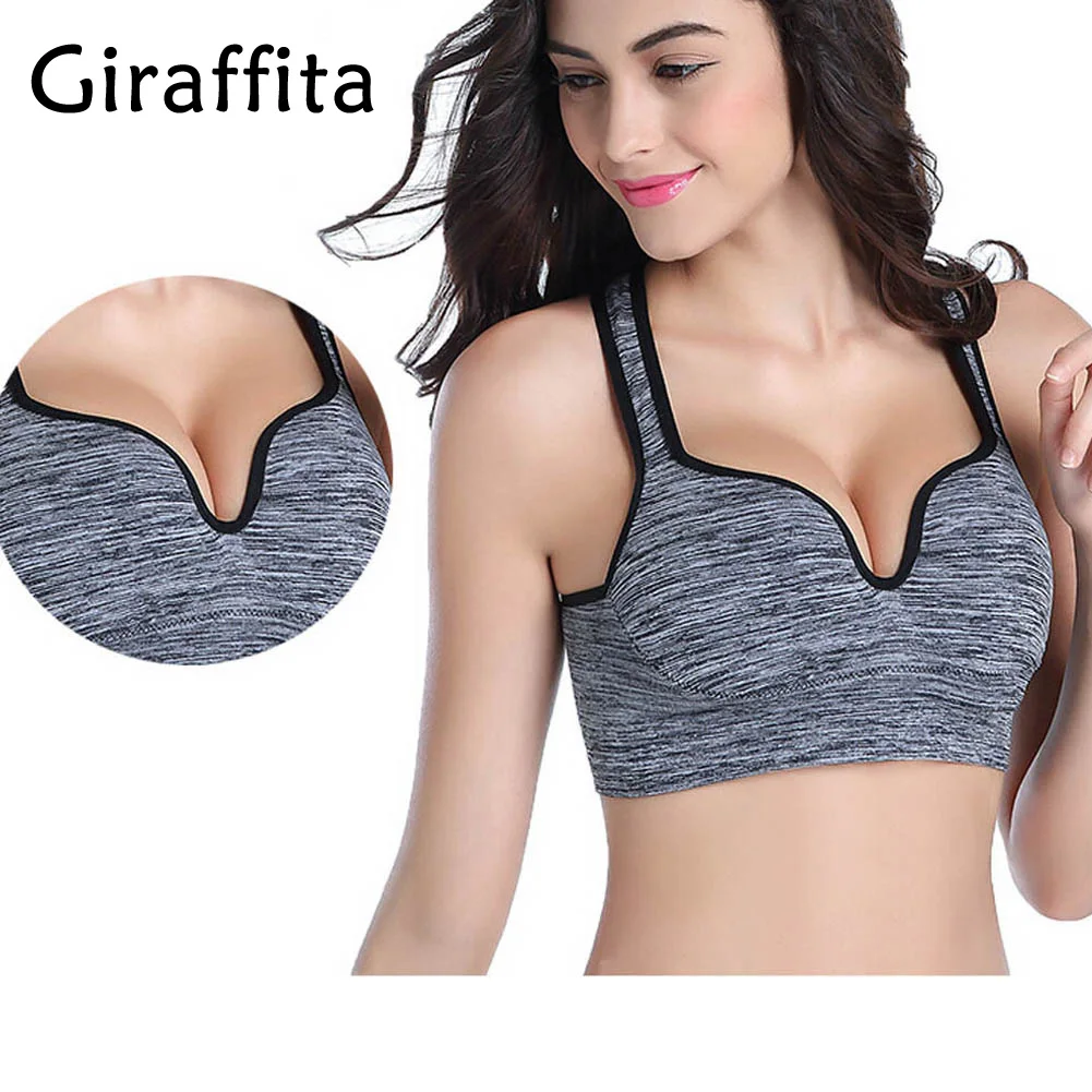 2017 New Brand Underwear Shock Fitness Bra Ms Gather Thin Sleep No Rims Women Sports Bra