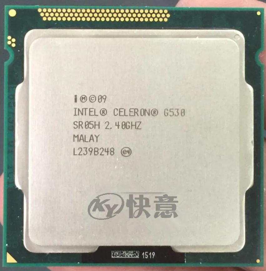 Intel Celeron G530 Cpu 2m Cache 2.40ghz Lga 1155 Tdp 65w Desktop Processor  Pc Computer Dual-core Cpu - Cpus - AliExpress