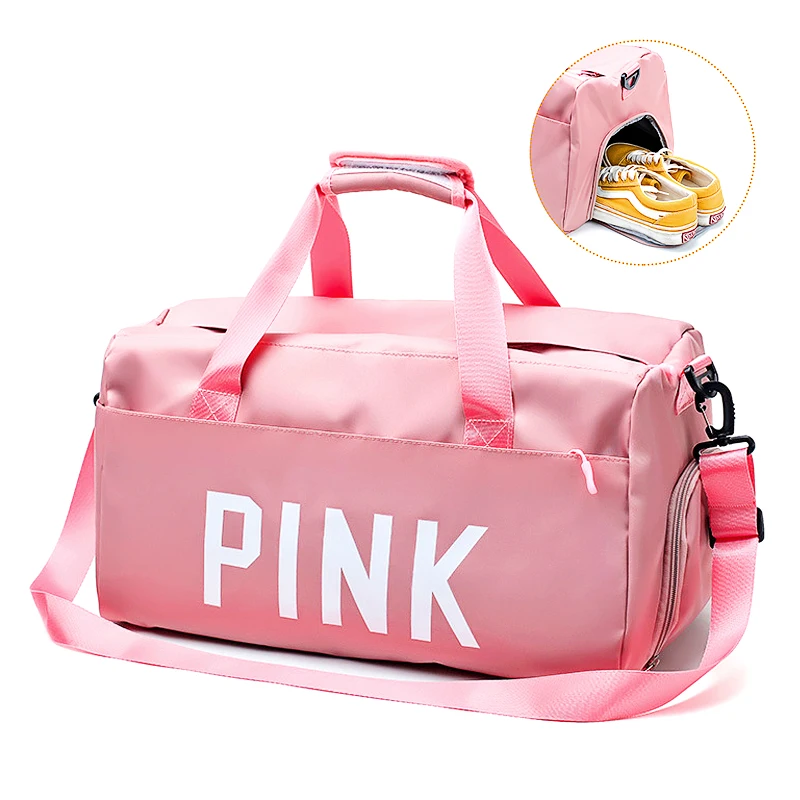 

Waterproof Yoga Bag Outdoor Waterproof Nylon Sports Gym Bags Men Women Girls Training Fitness Travel Duffel Clothes Gym Bags
