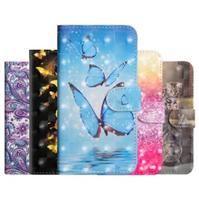 Butterfly Leather Flip Case For Motorola Moto C Plus E4 E5 G5s G6 G7 Plus Z3 E5 G7 Play GO G7 Power G5 X4 Wallet Cover Bag