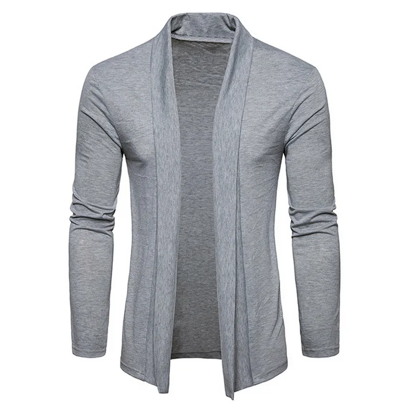 

2018 High Quality Cardigans Men Sweaters Knitwear Button V-neck Solid Male Brand New Clothing Fashion Design Male Slim Coat