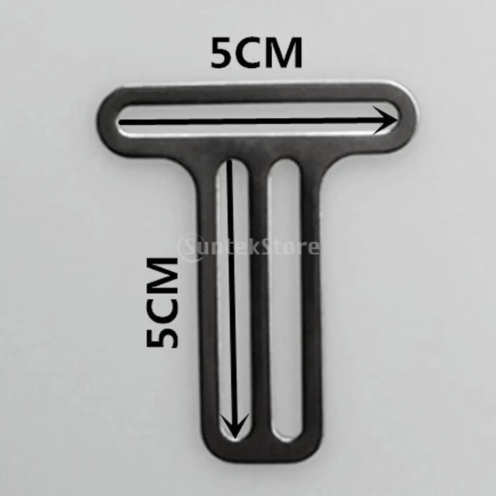 Heavy Duty 316 Stainless Steel Scuba Diving Weight Belt Keeper Retainer Stopper Slider Fits 5cm / 2' Webbing Strap