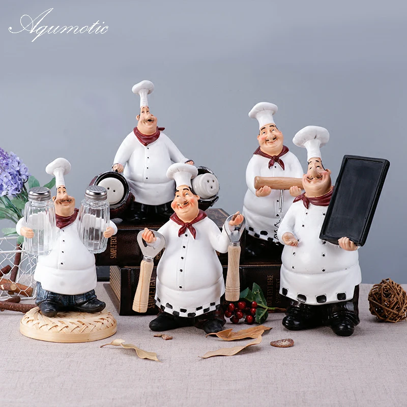 Aqumotic Multifunctio Fat Chef Decor Creative Party Chef Decorations