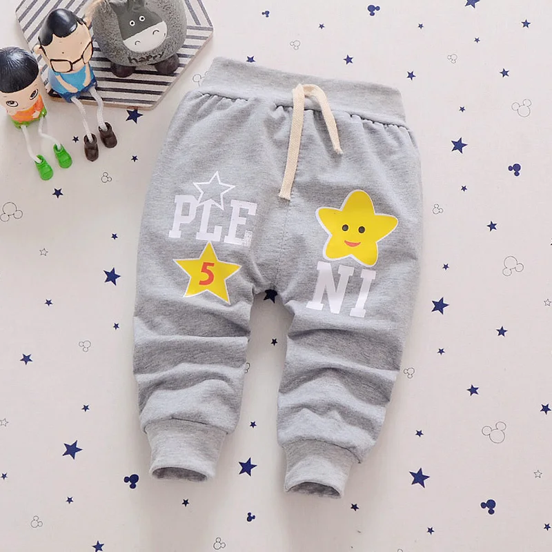 baby boys pants 2017 new springautumn small star pattern baby trousers casual pants 0-3 year  kids pants children wit