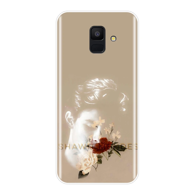 Силиконовый чехол Shawn Mendes Singer для Samsung Galaxy A3 A5 A7 2016 2017 2018 A6 A8 Plus 2018|Бамперы| |