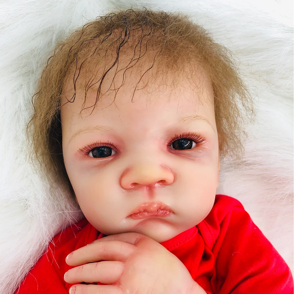 Скульптор ручной работы Bebes reborn 50 см Силиконовая Кукла Reborn для девочек игрушки