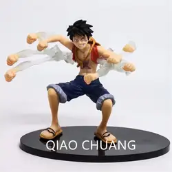 One piece Action фигурная шляпа Мальчик Обезьяна D Luffy Gum-Gum фруктовая Сила ПВХ фигурка игрушки для детей Brinquedos Аниме 14 см G329