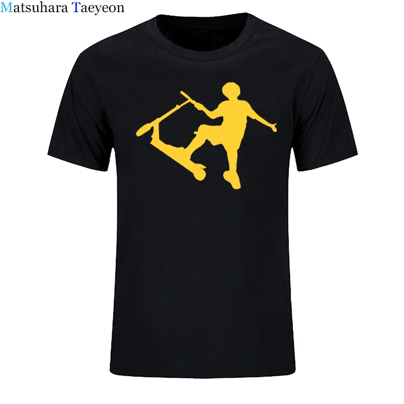 Мужские футболки скутер каскадера забавные хлопковые футболки короткий рукав размера плюс футболка для Для мужчин футболки, одежда - Цвет: 2