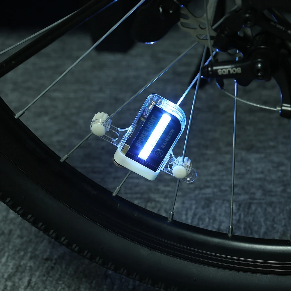 Bike Wheel Lights 14LED Spoke Light for Night Riding 30 Different Patterns