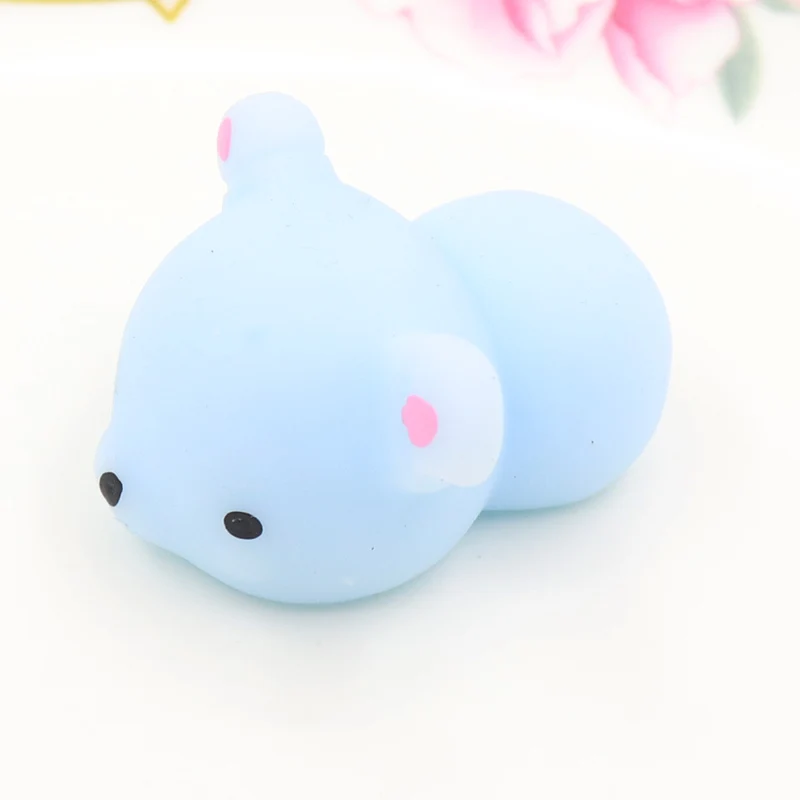 Милые Mochi забавные игрушки мини с шариками поднимающиеся не выдавливают
