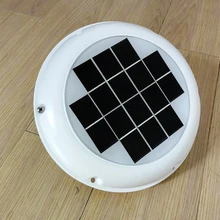 Солнечный вентилятор вытяжной вентилятор автоматический вентилятор используется для караванов лодок RV зеленый домашний сарай моторный дом мобильный туалет