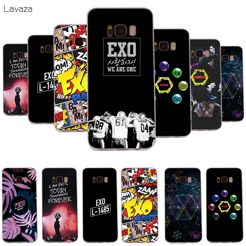 YIMAOC EXO THE EVE for Samsung Galaxy A10 A20 A30 A40 A50 A70 A2 J4 J6 J7 J8 Core Duo Note 10 Plus Soft Case |