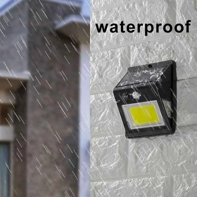 

Walkway Lights Wall Light Light Controlled Security Lamp Solar 46LED Eco-Friendly Street Lamp Durable Home