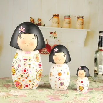 

XXXG Home Furnishing jewelry ornaments mounted TV cabinet decorative resin handicraft doll piggy female birthday gift
