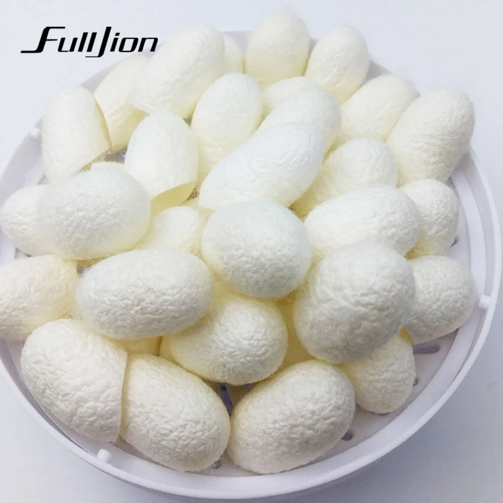 

Fulljion 10pcs/pack HOT silkworm cocoons ball, face care, facial cleanser, blackhead Remover Skin Care natural silk cocoon