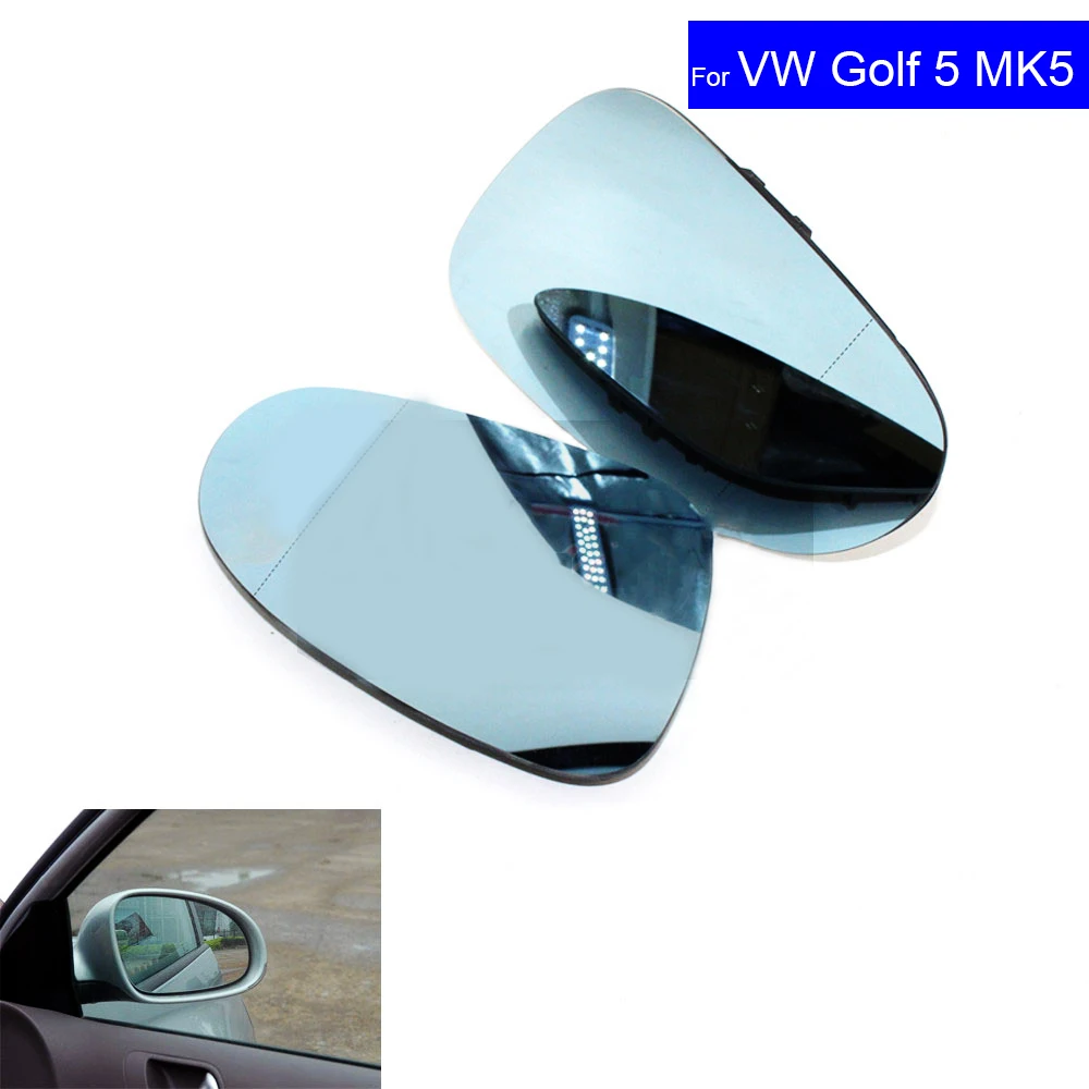 Автомобильное боковое Выпуклое стекло заднего вида для VW Golf 5 MK5 Jetta Passat B6 2006 2007 2008