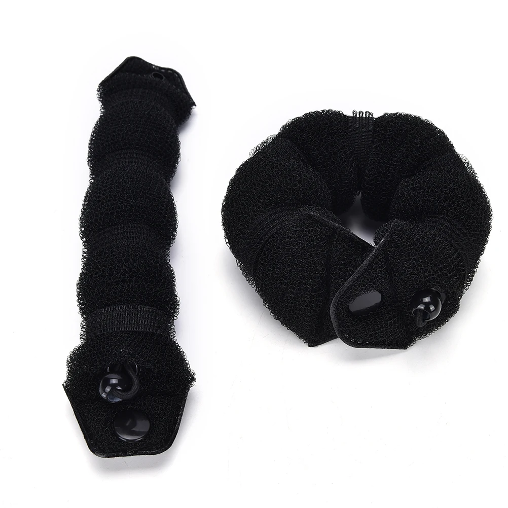 2Pcs Magic Twist Foam French Braider Woman Hair Accessories Bun Hair Styling Tools Sponge Hair Braiding Tools