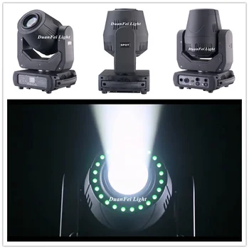 

4pcs 2 Gobo Wheels 3 Facet Prism led 200W moving head spot light DJ LED Moving Head Beam with 24 led round