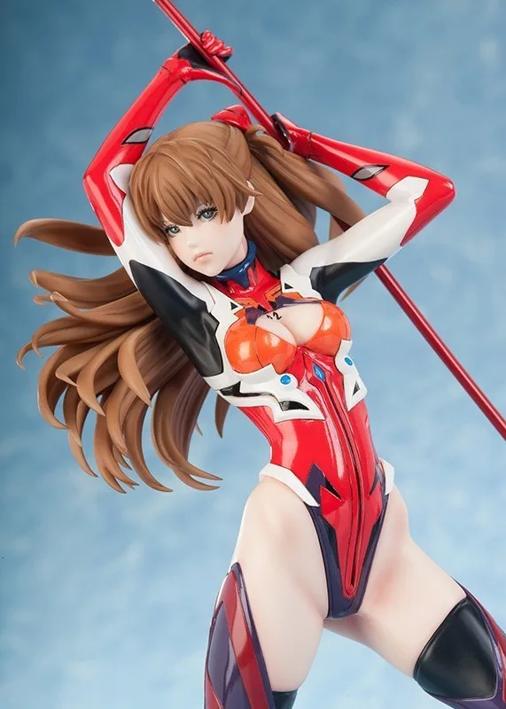 Набор фигурок из смолы 1/6 EVA Shikinami Asuka Langley Неокрашенный комплект из смолы