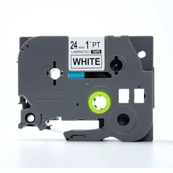 

20Pcs TZ2-251 TZe-251 TZ251 used for P Touch Labels 100% Compatible Bro Brand Black on White Label Tape 24MM*8M