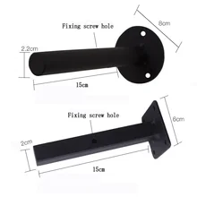 Кованый железный Треугольный Кронштейн настенная полка настенный разделительный кронштейн