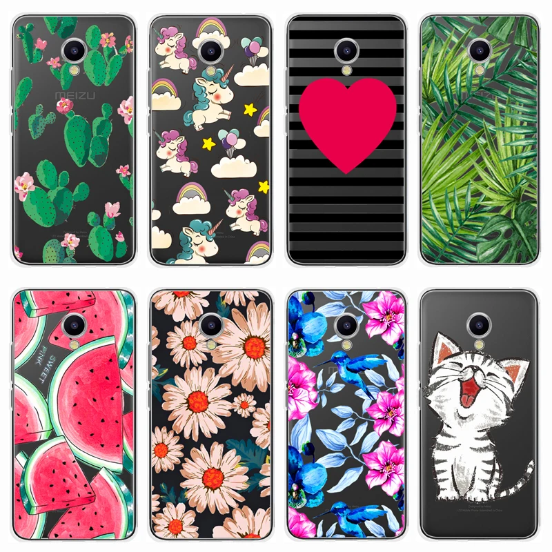 

For Meizu M5C Case Cover Soft TPU Silicone Phone Back Protective Printed Case Cover For Meizu M5C M 5C Phone Cases Fundas
