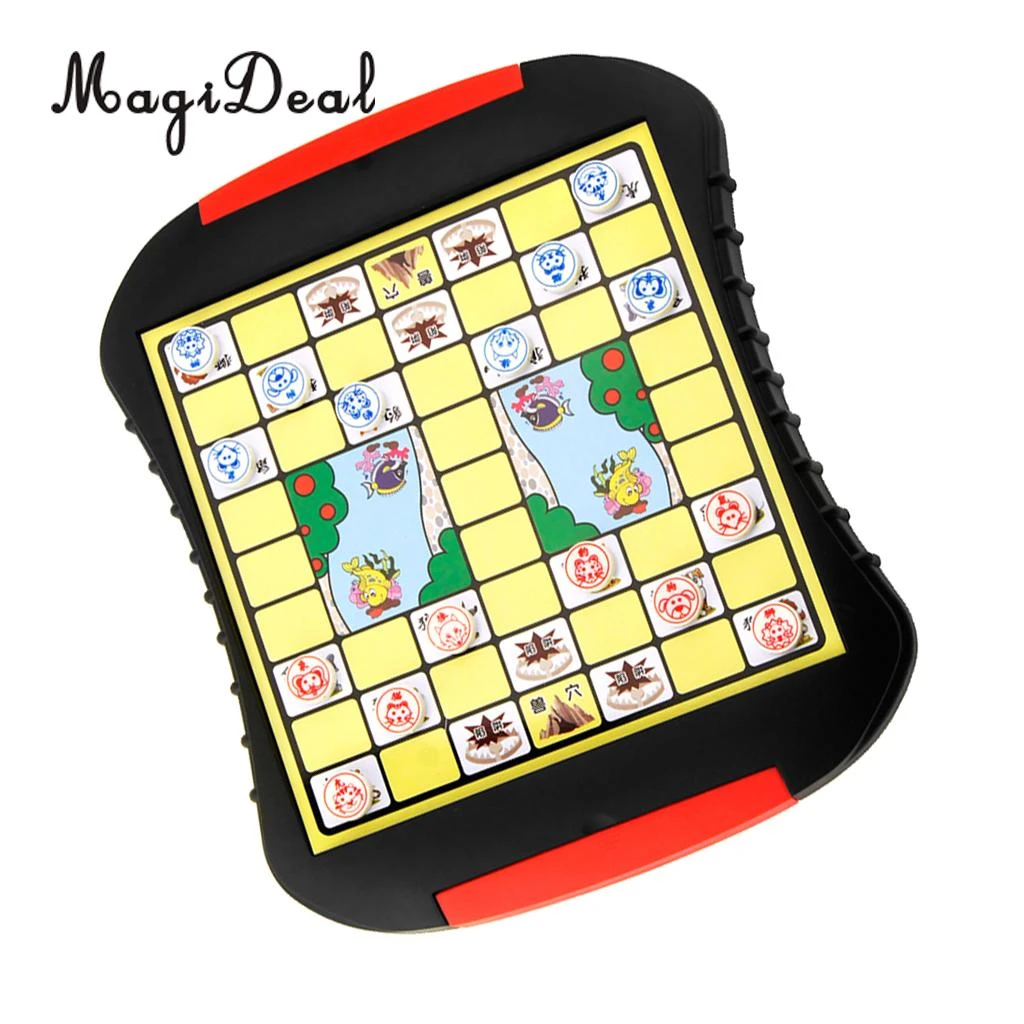 新着ジャングルゲーム動物チェスゲーム中国の動物ボードゲームセット子供パズル発達おもちゃ誕生日ギフト Board Games Aliexpress