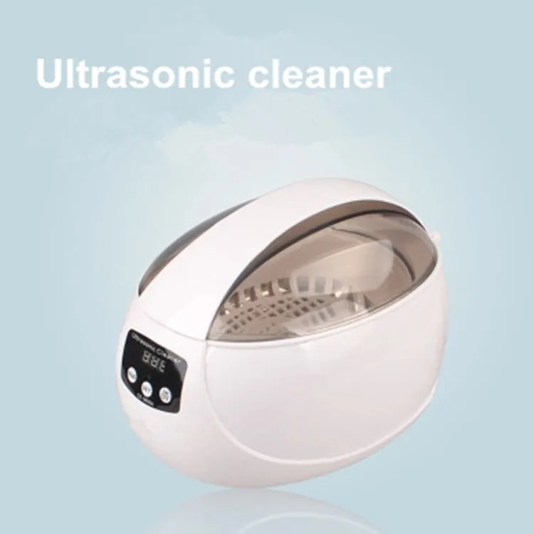 Ultrasonic cleaning machine household jewelry cleaner watch glasses denture cleaner 50W cleaning machine ABS ultrasonic cleaner household glasses jewelry watches denturesmobilephone motherboard ultrasonic cleaning machine