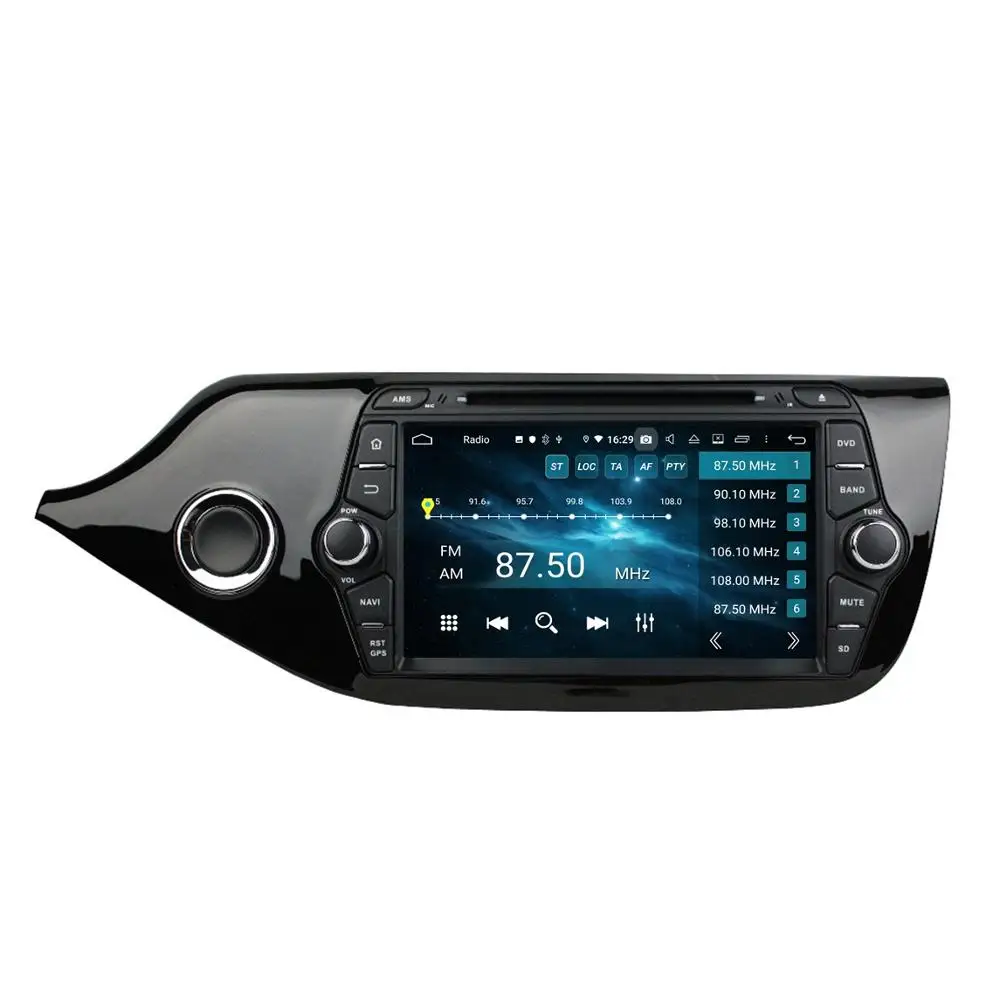 Cheap IPS Android 9.0 Octa Core 2 din 8" Car DVD GPS for Kia ceed 2013 2014 2015 2016 Radio 4GB RAM Bluetooth WIFI 32GB ROM USB DVR 2