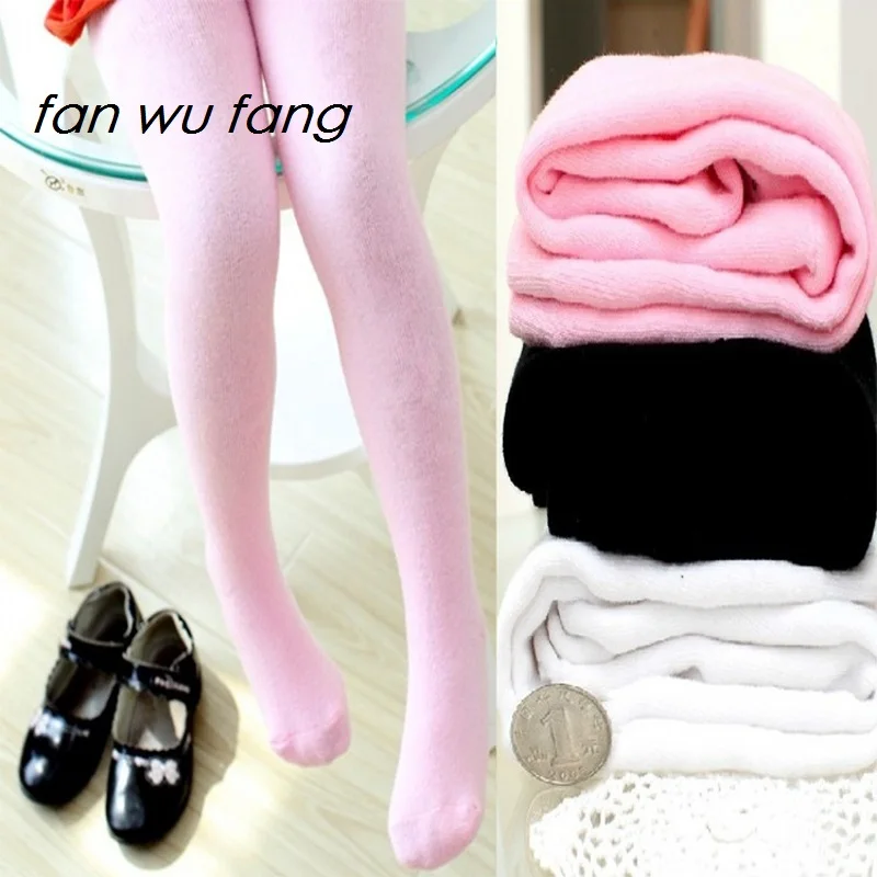 

fan wu fang Winter Cotton Extra-thick Terry Children Pantyhose Dance Ballet Tights Socks Leggings Stockings Girls 85-145CM