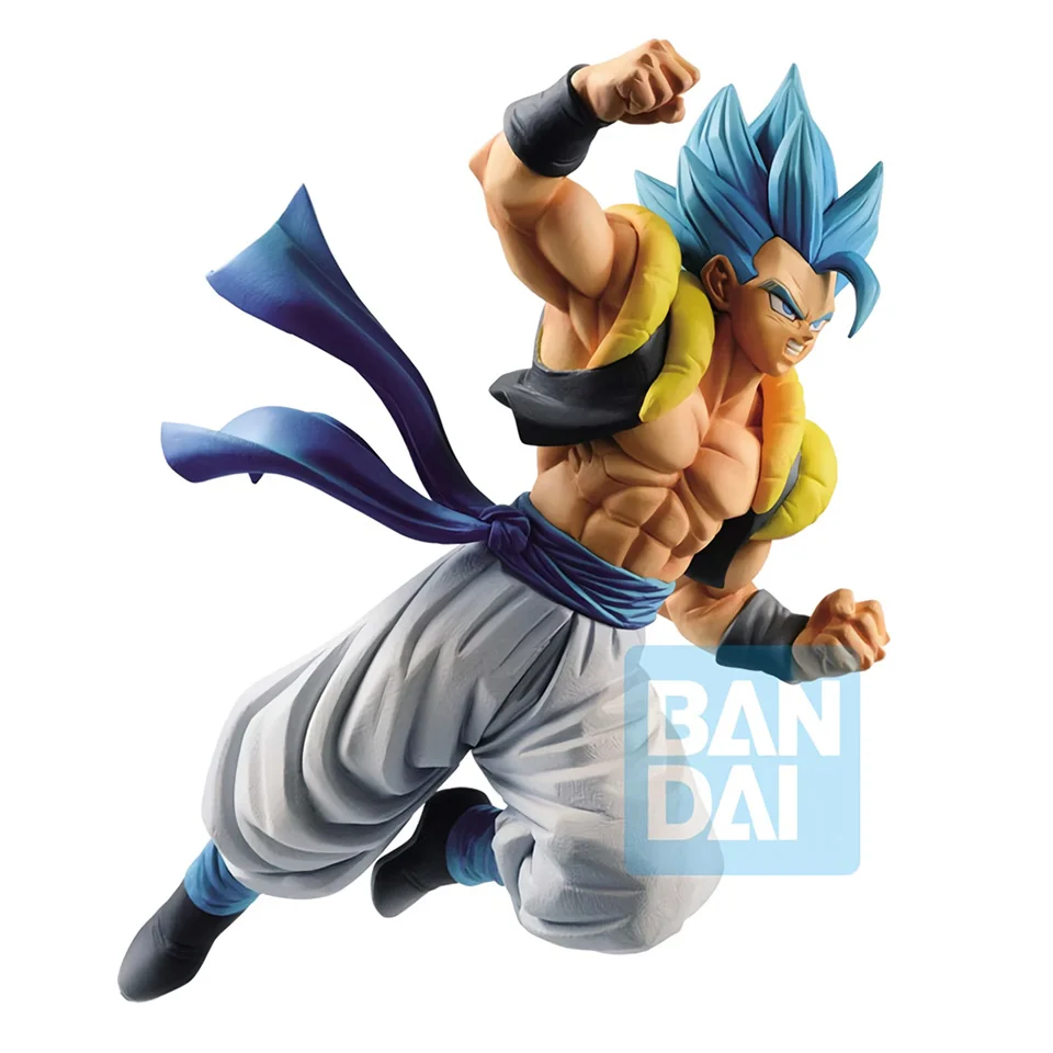 Tronzo Banpresto Dragon Ball Супер Z-BATTLE рисунок Gogeta синий ПВХ фигуры экшен модель игрушки Limited Gogeta фигурки