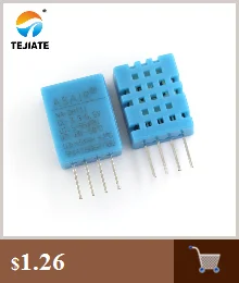 TEJIATE DHT22 цифровой датчик температуры и влажности AM2302 модуль+ PCB с кабелем дропшиппинг