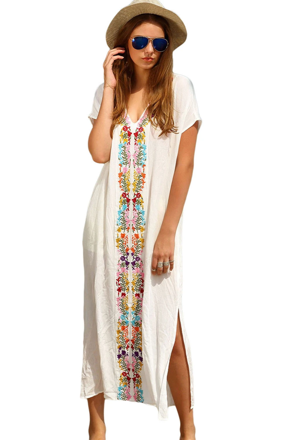 kaftan praia longo