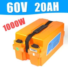 Батарея 60v 20ah литиевая аккумуляторная батарея батарея 60v 20ah Электрический велосипед Аккумулятор