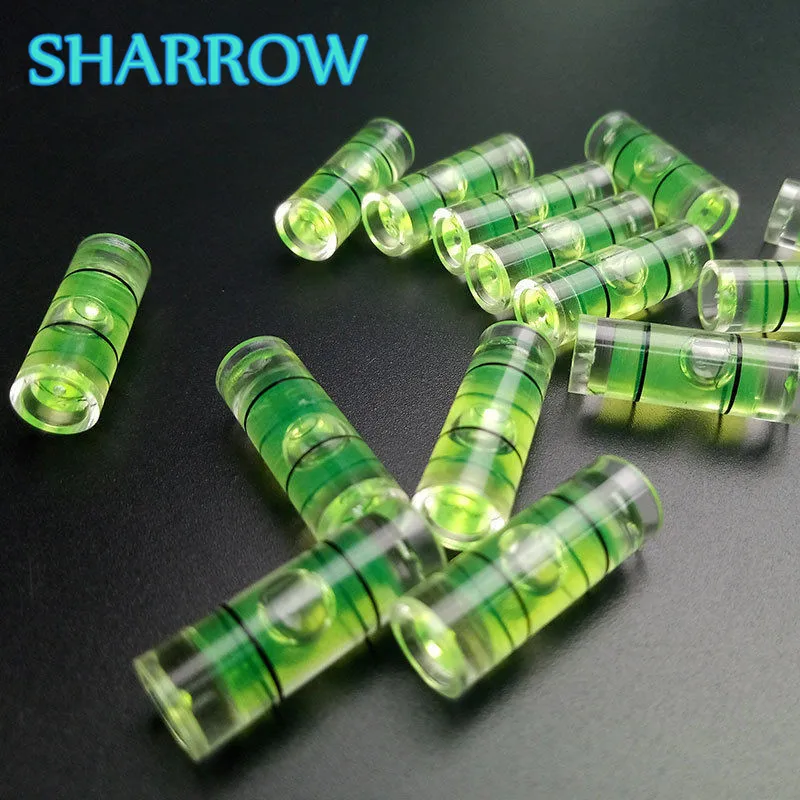 

50Pcs Archery Green Water Level Bubble Bow Sight Replacement Accessories For Compound Bow Outdoor Shooting Training Accessories