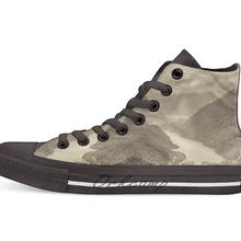 Fiordland/высокие парусиновые туфли на плоской подошве; повседневные кроссовки унисекс; Прямая