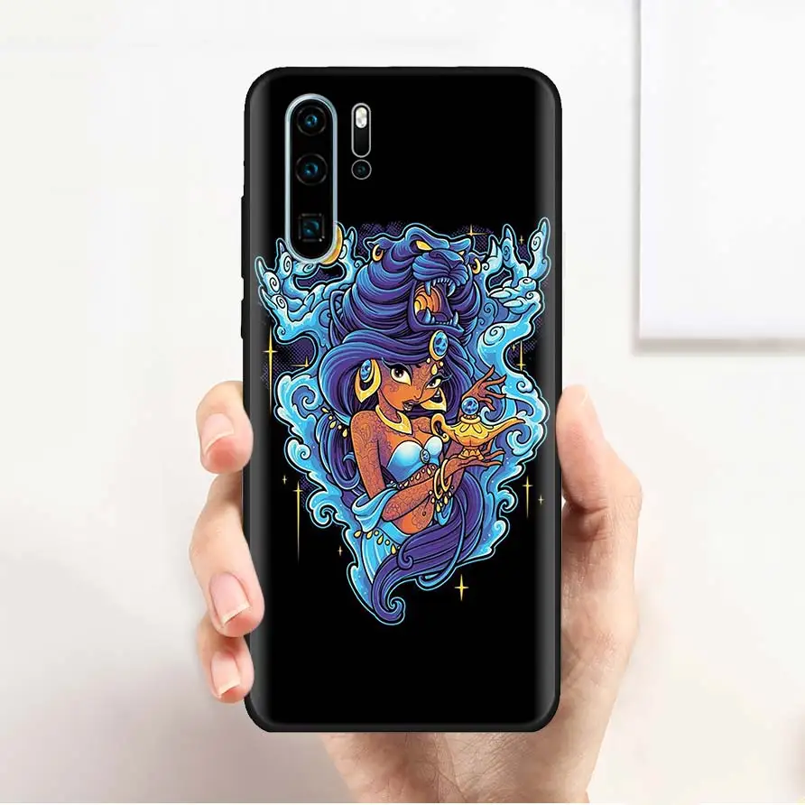 Aladdin Jasmine Princess Black Soft Case for Huawei P20 P30 Pro P9 P10 P20 P30 Lite P Smart Plus Mate 10 20 Lite Case Cover Aladdin Jasmine Princess Black Soft Case for Huawei P20 P30 Pro P9 P10 P20 P30 Lite P Smart Plus Mate 10 20 Lite Case Cover