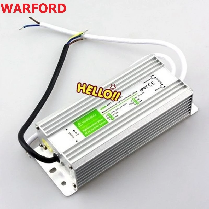 Бесплатная доставка DC12V 10 w/15 w/20 w/25 w/30 w/36 w/45 w/50 w/60 w/80 w/100 w/120 w Led Driver Transformer адаптер